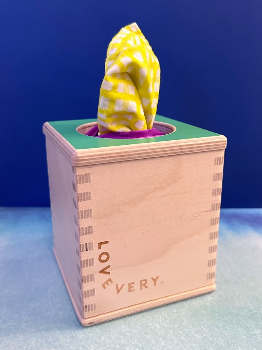 Lovevery outlets tissue box